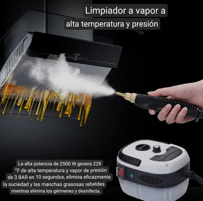 Limpiador a Vapor de Alta Presión ¡Limpieza Profesional en Casa!